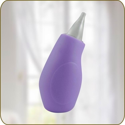 Vacuum PVC bianco/porpora nasale dell'aspiratore del bambino del Medico-Grado